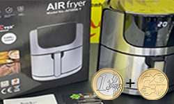 Stock & Price: Air Fryer Inox – Liguria